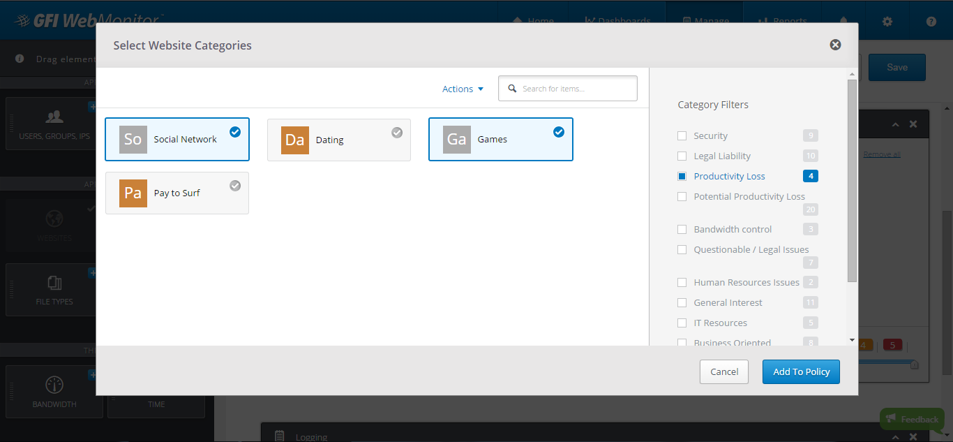 Social controls